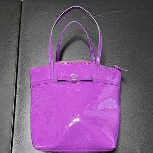 Kate Spade Vibrant Purple Tote Bag